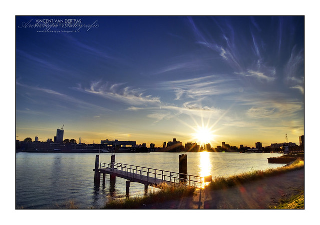 HDR Rotterdam Sunset