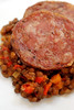 Cotechino with Red Lentil Stew© by Haalo