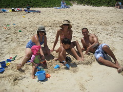 Kailua Beach on Labor Day