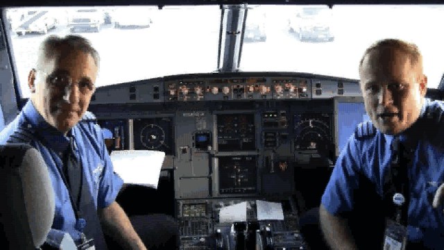 Barbados - Captain Rich Carter and First Officer Chuck Cook