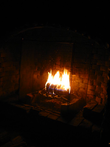Fireplace heating