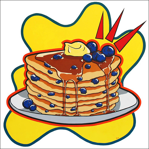 pancakes clip art. Blueberry Pancakes
