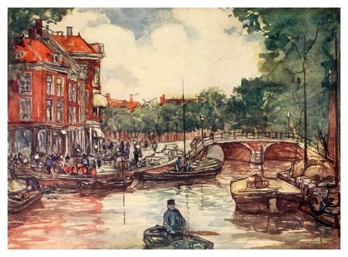 022- El puente de los peces en Leiden-Holland (1904)- Nico Jungman