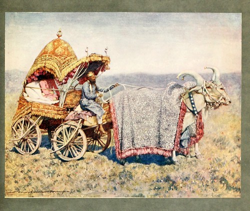 014- Carreta de bueyes nativa en Bikanir-The people of India 1910