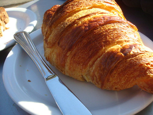 A perfect croissant at Tartine