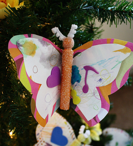 Ornament with daughters artwork
