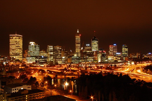 Perth a la noche