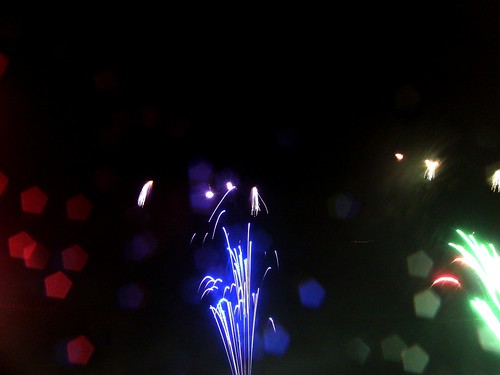 dotted fireworks