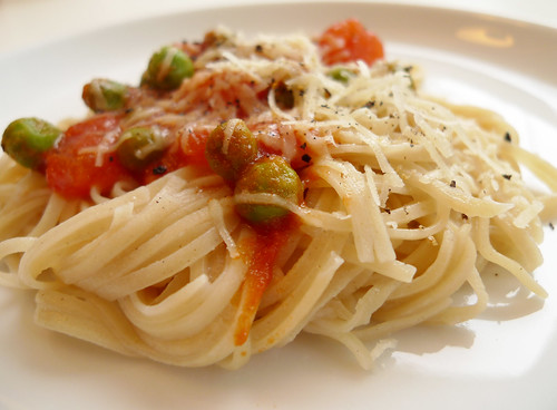 Home-made egg-free pasta
