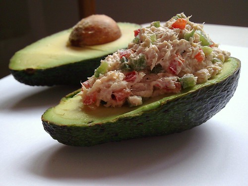 Larky&amp;#39;s Kitchen Getaway: ~ Tuna-Stuffed Avocado Tapas