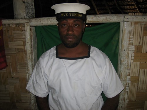 Sailor in Vanuatu Navy on leave, Asanvari