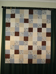 Quilt Top for Baby Boy