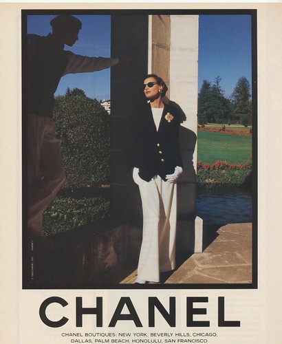 Chanel pants suit 80's