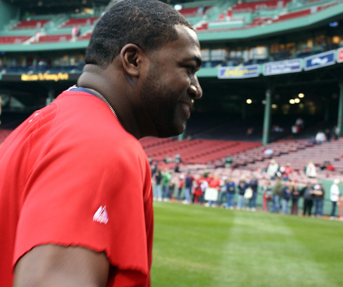 Big Papi's smile up close by you.