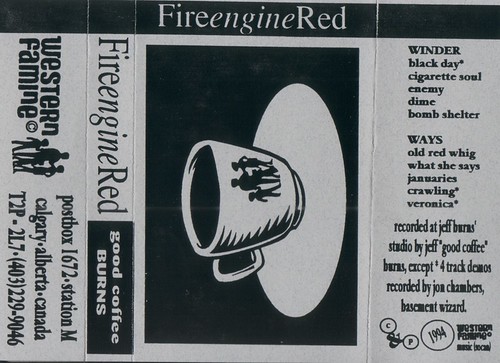 Fire Engine Red- Good Coffee Burns
