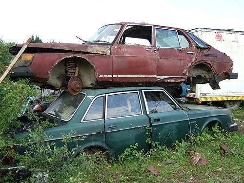 Saab 900 and Volvo 244 Scrawb Tags ireland volvo junkyard scrapyard saab
