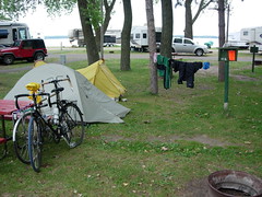 23shell lake campsite