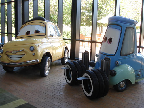 pixar studios. and Luigi @ Pixar studios