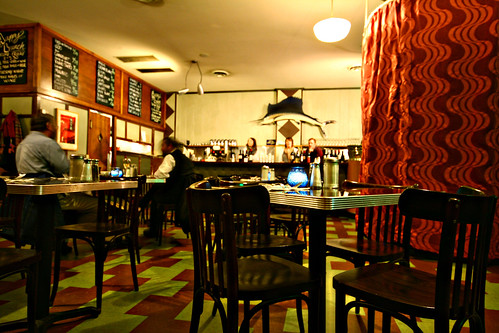 Inside Modern Cafe