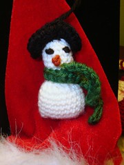snowman ornament for Clover