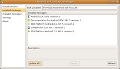 Pantallazo-Android SDK and AVD Manager -4