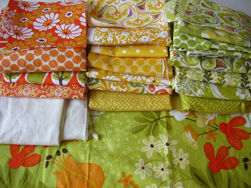 Fabrics for 2nd Central Park Quilt