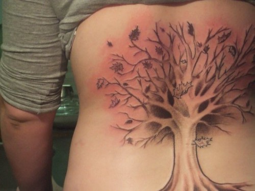 Tree tattoo finished 1