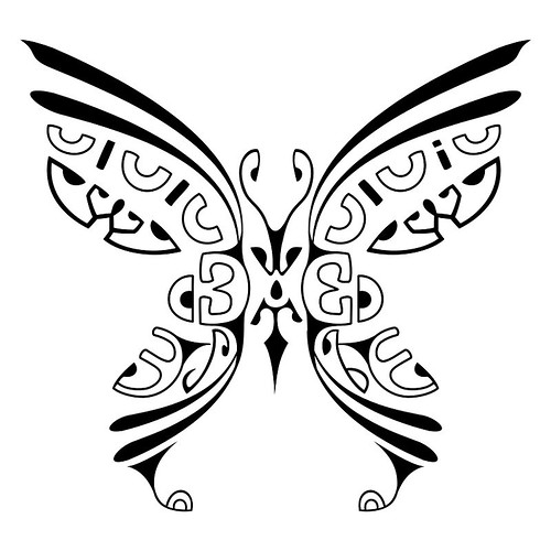 Tatuagem Polin sia Maori Tahiti Tattoo Polynesian Tattoo Borboleta 