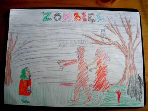 Illustration for H's Hallowe'en story