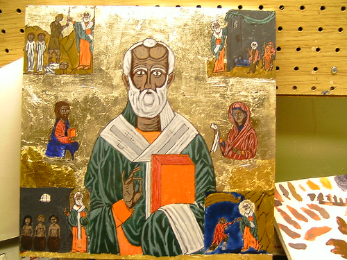 St. Nicholas Icon, highlight