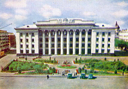 Житомир. Площадь Ленина. 1963 год
