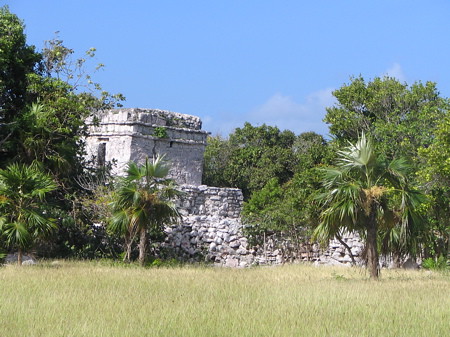 Tulum ruins watchtower