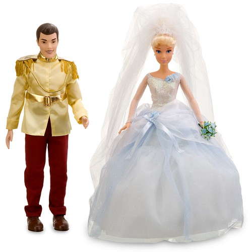 Disney Princess Once Upon a Wedding Prince Charming and Cinderella Doll Set