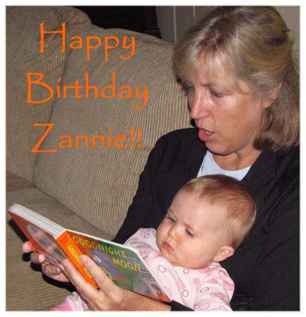 Happy Birthday Zannie!