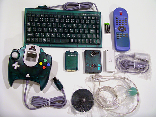 Divers 2000 Dreamcast accessories