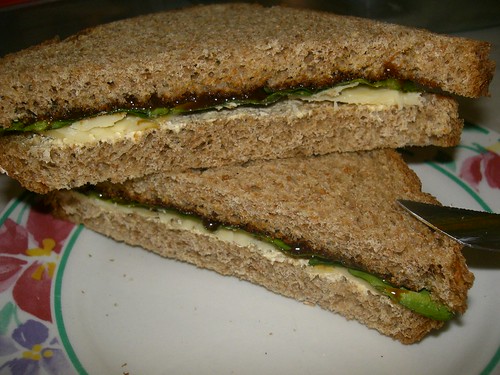 cheese lettuce marmite sandwich kiwiana