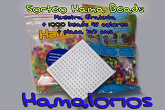 2º Sorteo muestra gratuita Hama Beads + 1000 beads + pegboard!