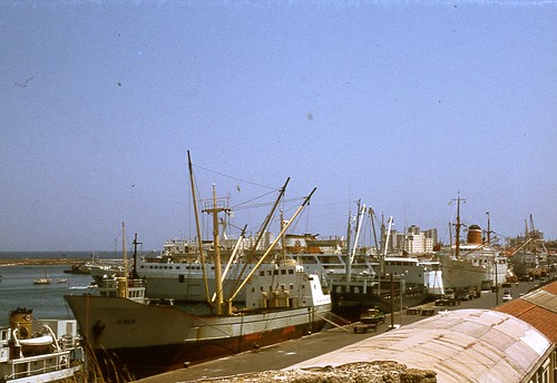 Famagusta Cyprus'Alnair' other ships in Famagusta docks 7 June 1974 by 