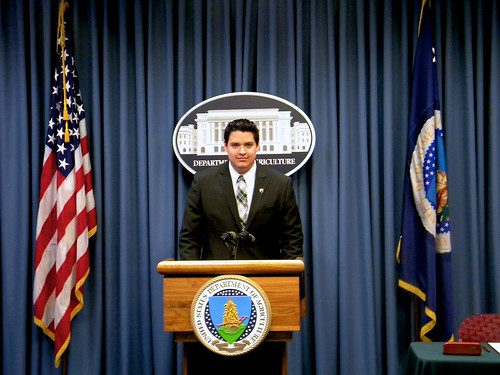 Virgilio Barrera, APHIS legislative intern (Spring 2011)