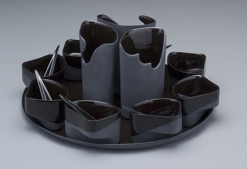 Heather Mae Erickson: Platter with Cups, Spoons & Vases