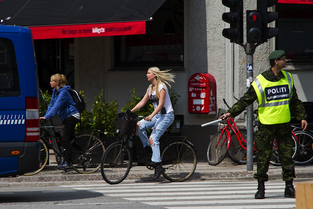 Protecting the Danish Cycling Girl