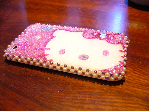  hello kitty iphone case (back only) 