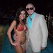 Pitbull & Feisty on the set of "Hotel Room Service"