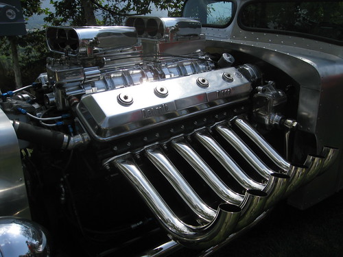Blastolene Semi Truck Hot Rod Engine 1960