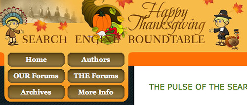 Thanksgiving 09 Theme at SERoundtable.com