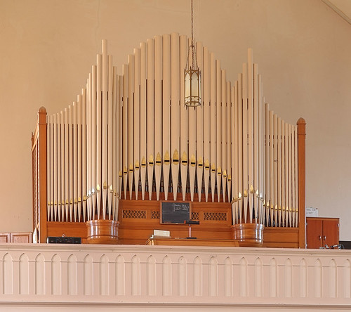Saint Francis of Assisi Roman Catholic Church, in Aviston, Illinois, USA - pipe organ
