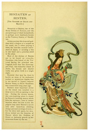 015- La diosa de la gracia y la belleza-Mythological Japan  the symbolisms of mythology in relation to Japanese art (1902)- Francis Alexander Otto