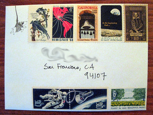 Vintage stamp jamboree