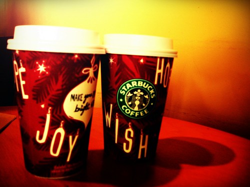 Halloween just ended, but the holiday cups are already out 
