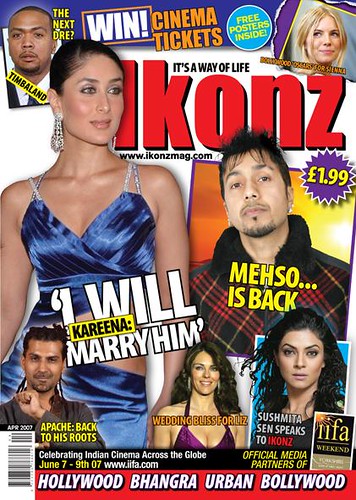 Kareena Kapoor magazine cover